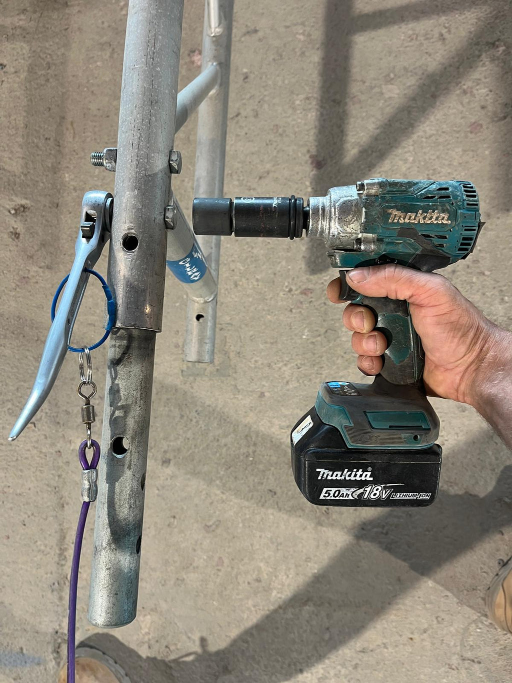 BULLDOG 19mm Magnetic Scaffold Socket